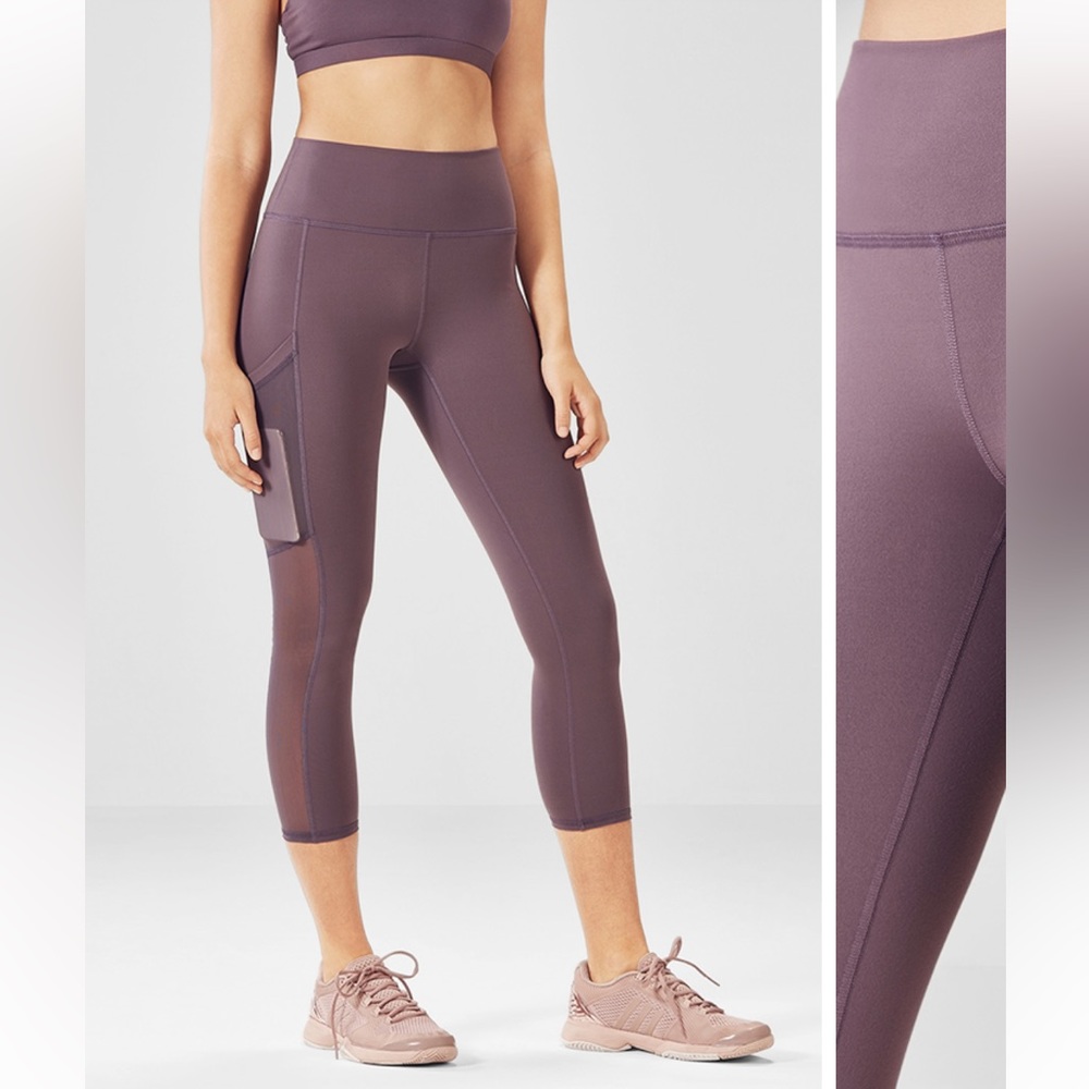 Fabletics High-Waisted Capri PowerHold Leggings